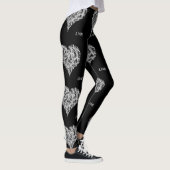 Lichte Leggings, zwart Leggings (Rechts)
