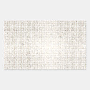 Lichte Linen achtergrond Rechthoekige Sticker