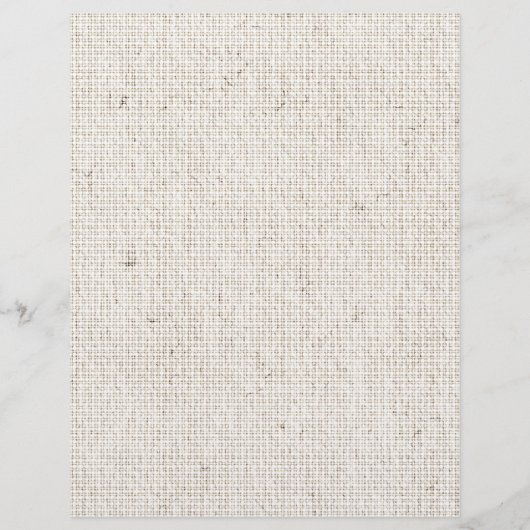 Lichte Linnen Achtergrond Flyer (Voorkant)