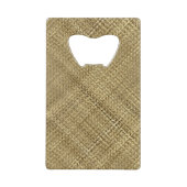 Lichte mand kredietkaart flessenopener (Voorkant)