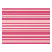 Lichte maroon Stripes Tafelkleed (Voorkant (Horizontaal))