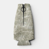 Lichte modder steen textuur fles koeler (Achterkant)