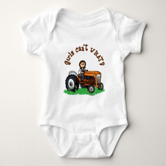 lichte Oranje boer Romper (Voorkant)
