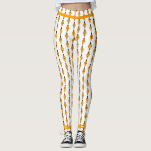 Lichte oranje Leggings