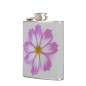 Lichte paarse bloem heupfles (Links)