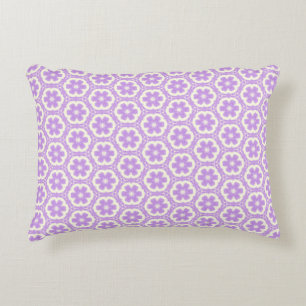 Lichte Paarse Floral Accent Pillow Kussen