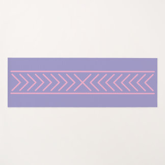 Lichte Paarse & Rode Yoga Mat