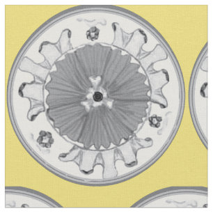 Lichte passie Floral Medallion Illuminating & Grey Stof