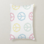 lichte pastel en wit vredesbord rechthoekig kussen (Voorkant(Verticaal))