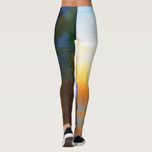 Lichte Puddles Leggings (Achterkant)