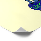 Lichte regel voor het wereldmeisje poster (Hoek)