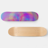 Lichte regenboog skateboard (Horizontaal)