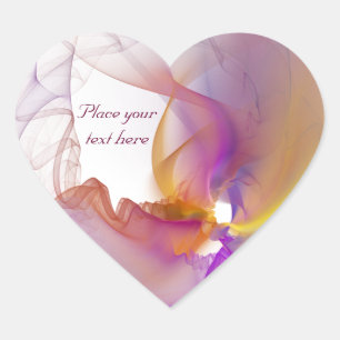 Lichte roker hart sticker