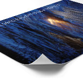 Lichte scharnieren door Drapery Poster (Hoek)