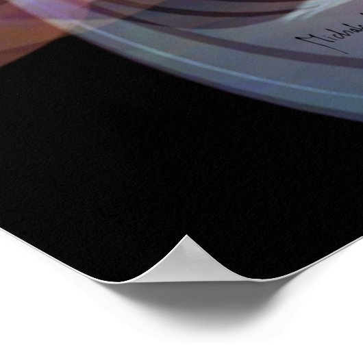 Lichte splitters - surrealistisch poster (Hoek)