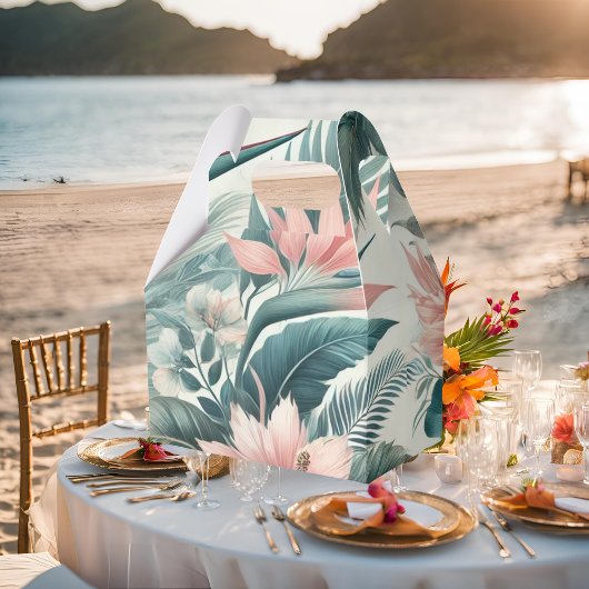 lichte tropische essentie bedankdoosjes