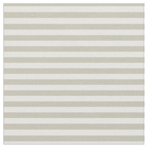 Lichte veren Bruin & Off-White Stripes Stof