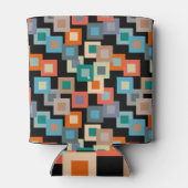 Lichte vierkantjes op donker blikjeskoeler (Achterkant)