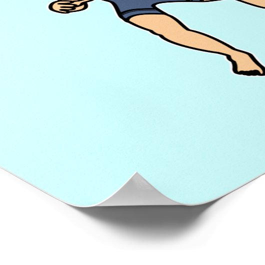 Lichte vrouwen die rusteloos poster (Hoek)