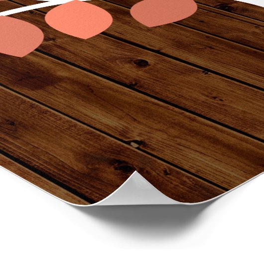 Lichten - 250 Signature Guest Book Alternative Poster (Hoek)