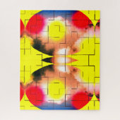 Lichten aan de hemel kunst legpuzzel (Verticaal)