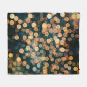 lichten backgrondabstract, achtergrond, zwart, ond fleece deken (Voorkant (Horizontaal))