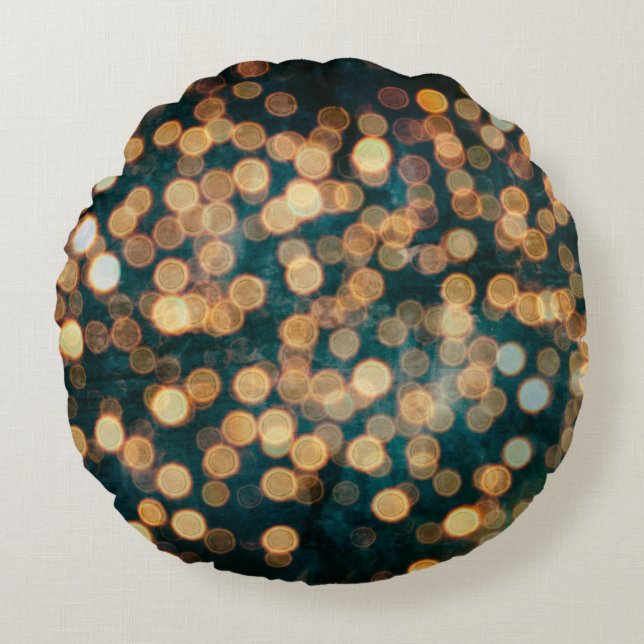 lichten backgrondabstract, achtergrond, zwart, ond rond kussen (Voorkant)