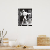 Lichten, camera, Action 16x20-Poster Poster (Keuken)