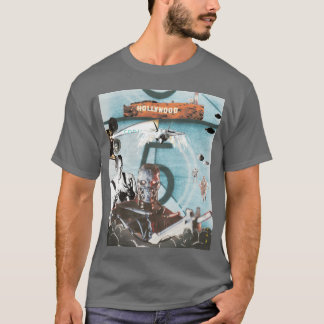 lichten camera hollywood vrienden t-shirt