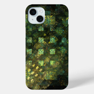 Lichten in de Abstracte kunstwerken van de stad iPhone 15 Mini Hoesje