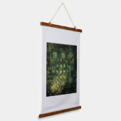 Lichten in de Abstracte kunstwerken van de stad Hangend Wandkleed (Gebogen)