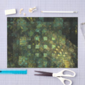 Lichten in de Abstracte kunstwerken van de stad Tissuepapier (Craft)