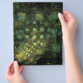 Lichten in de City Abstract Art Flyer (Hand)