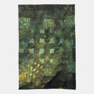 Lichten in de Handdoek van de Keuken van de Kunst