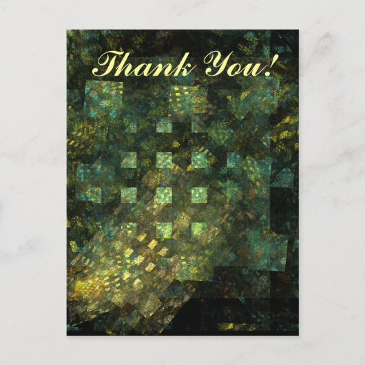 Lichten in de stad Hartelijk dank Briefkaart (Voorkant)