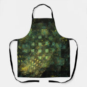 Lichten in het Abstracte kunstpron van de stad Schort (Voorkant)