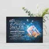 Lichten metselaar pot & vuurvliegjes vrijgezellenf kaart (Staand voorkant)