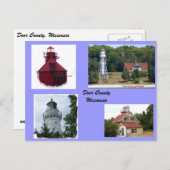 Lichten van het district Deuren Briefkaart (Voorkant / Achterkant)