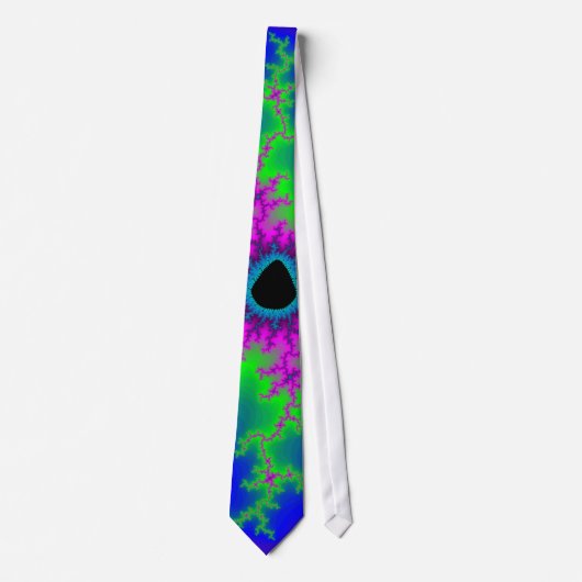 Lichtend fractaal ontwerp: Necktie/Stropdas Stropdas (Voorkant)