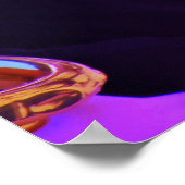 Lichtend Tuba met perspectief Poster (Hoek)