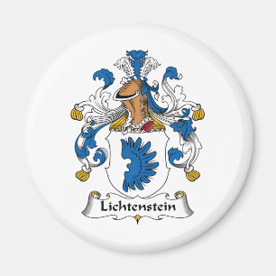 Lichtenstein Family Crest Magneet