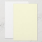 Lichtgeel Briefpapier (Voorkant / Achterkant)
