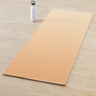 Lichtgeel en Oranje kleurverloop Yogamat