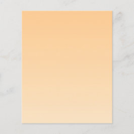 Lichtgeel en Oranje verloop Flyer
