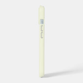 Lichtgeel iPhone 15 Hoesje (Linkerkant)