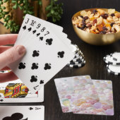 Lichtgekleurd ontwerp pokerkaarten (Insitu)
