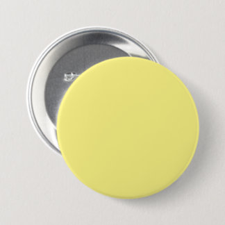 Lichtgele FFF888 Kleur met voeg een Naam optie Ronde Button 7,6 Cm
