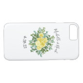 Lichtgele roze lenteverbinding Case-Mate iPhone case (Achterkant (Horizontaal))