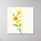 lichtgevend werk canvas afdruk (Voorkant)