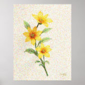 lichtgevend werk poster (Voorkant)